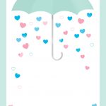 Shower With Love   Free Printable Baby Shower Invitation Template   Free Printable Baby Shower Cards Templates