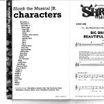 Shrek Jr   Script Pt1   Free Printable Musical Scripts