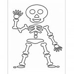 Skeleton Coloring Pages For Preschoolers | Kids Ideas | Halloween   Free Printable Skeleton Coloring Pages