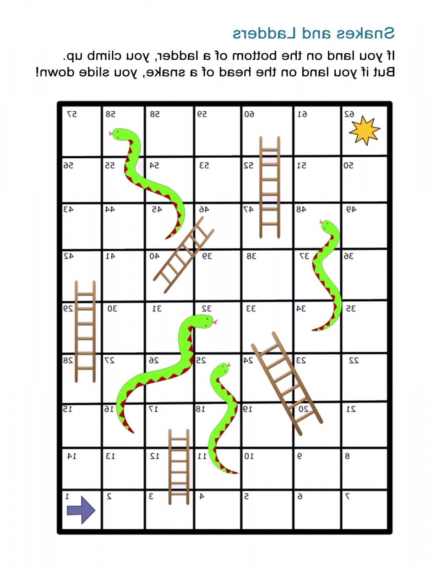 Snakes And Ladders Printable (88+ Images In Collection) Page 3 - Free Snakes And Ladders Printable
