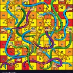 Snakes And Ladders Royalty Free Vector Image   Vectorstock   Free Snakes And Ladders Printable