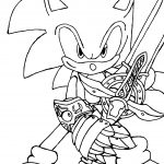 Sonic Coloring Pages Online For Free   Coloring Home   Sonic Coloring Pages Free Printable