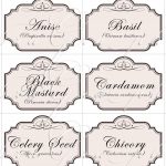 Spice And Herb Labels   Make Labels Similar To These? | Label Me   Free Printable Herb Labels