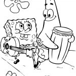 Sponge Bob Coloring Pages   Spongebob Coloring Pages Free Rawesomeco   Spongebob Squarepants Coloring Pages Free Printable