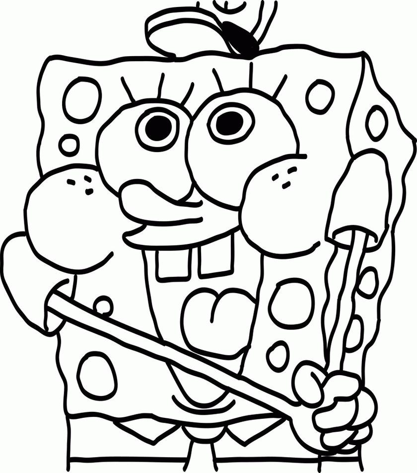 Spongebob Squarepants Free Printable Coloring Pages Printable Baby - Spongebob Squarepants Coloring Pages Free Printable