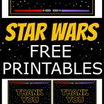 Star Wars Free Printables | Catch My Party   Free Star Wars Printables