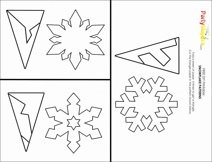 Snowflake Template Free Printable