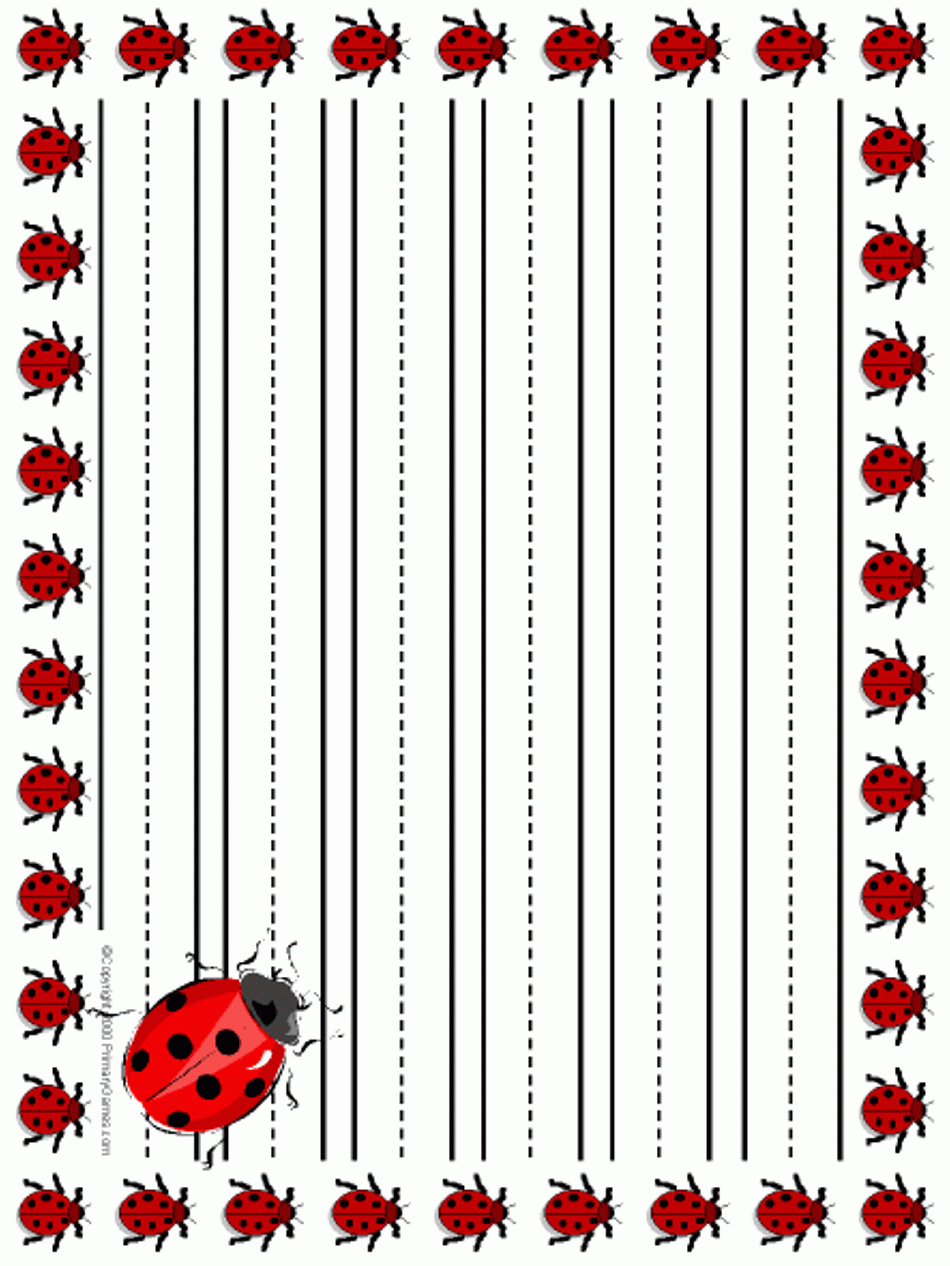 Stationery - Primarygames - Free Printable Worksheets | Ladybugs - Free Printable Ladybug Stationery