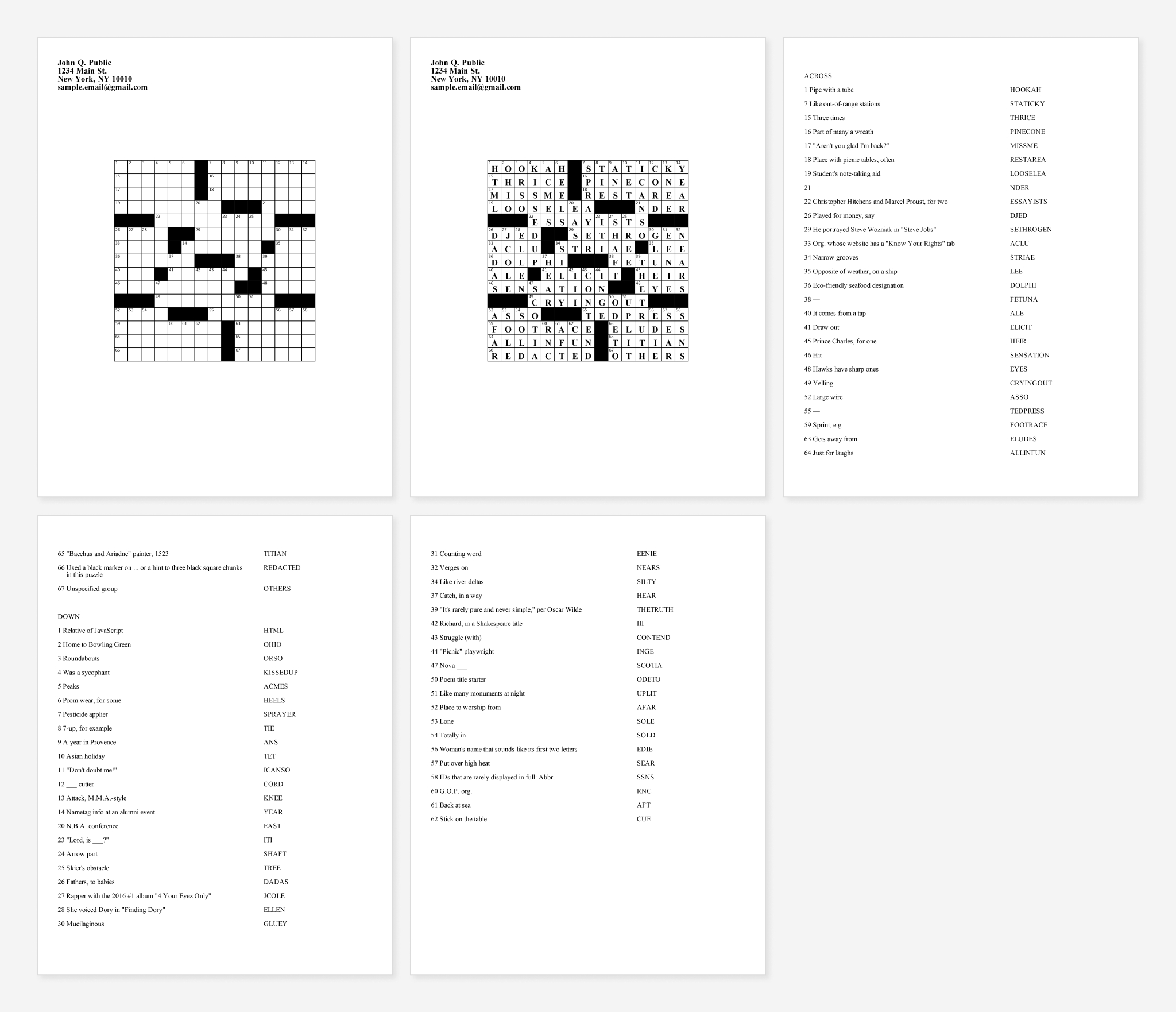 Submit Your Crossword Puzzles To The New York Times - The New York Times - New York Times Crossword Printable Free Monday