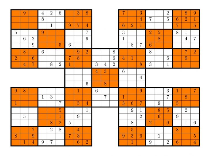 Sudoku High Fives Free Printable