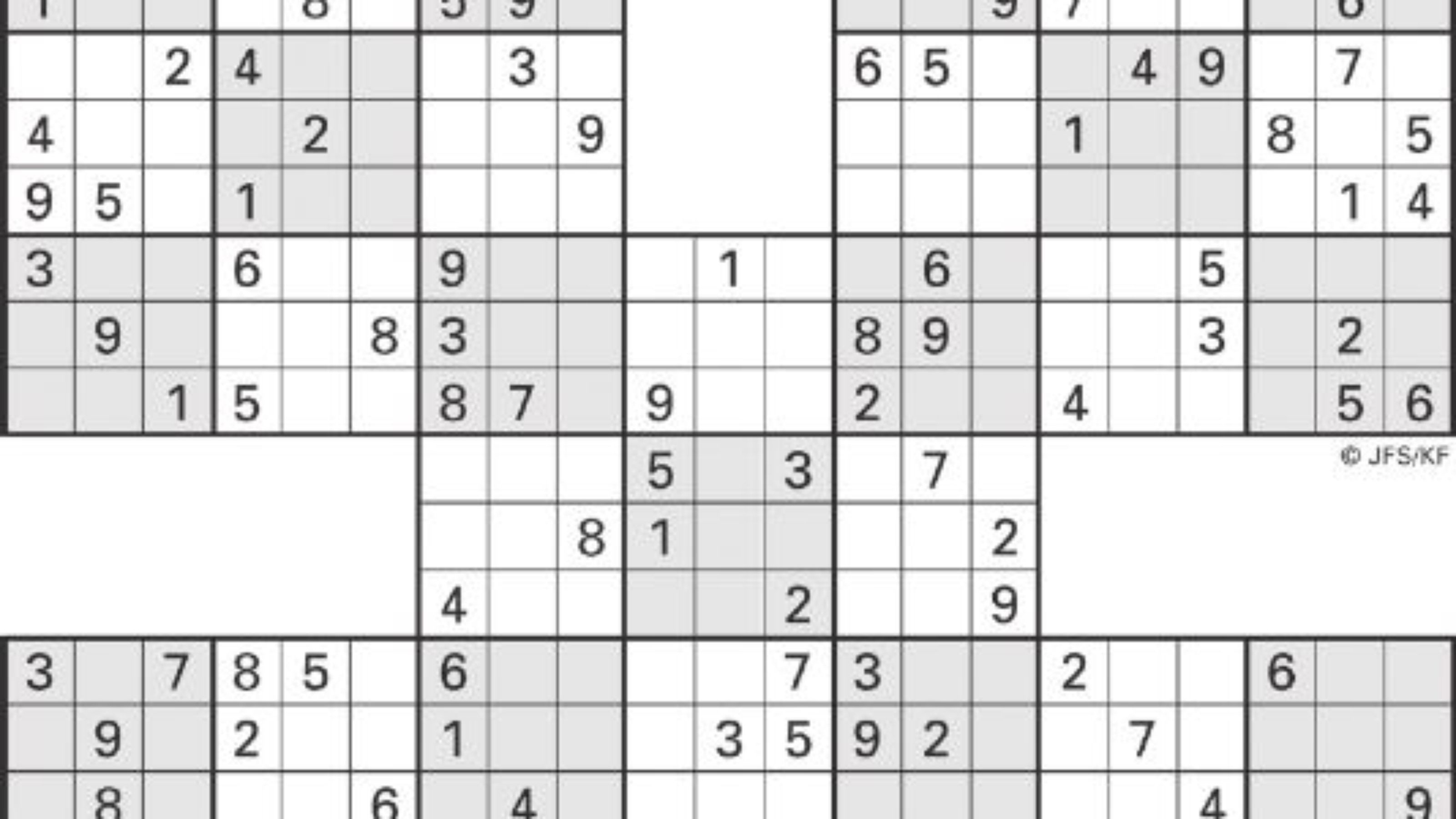 Sudoku High Fives | Activity Shelter - Sudoku High Fives Free Printable