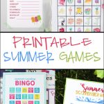 Summer Word Scramble | Crafting Chicks Community Board | Reading   Free Printable Summer Games