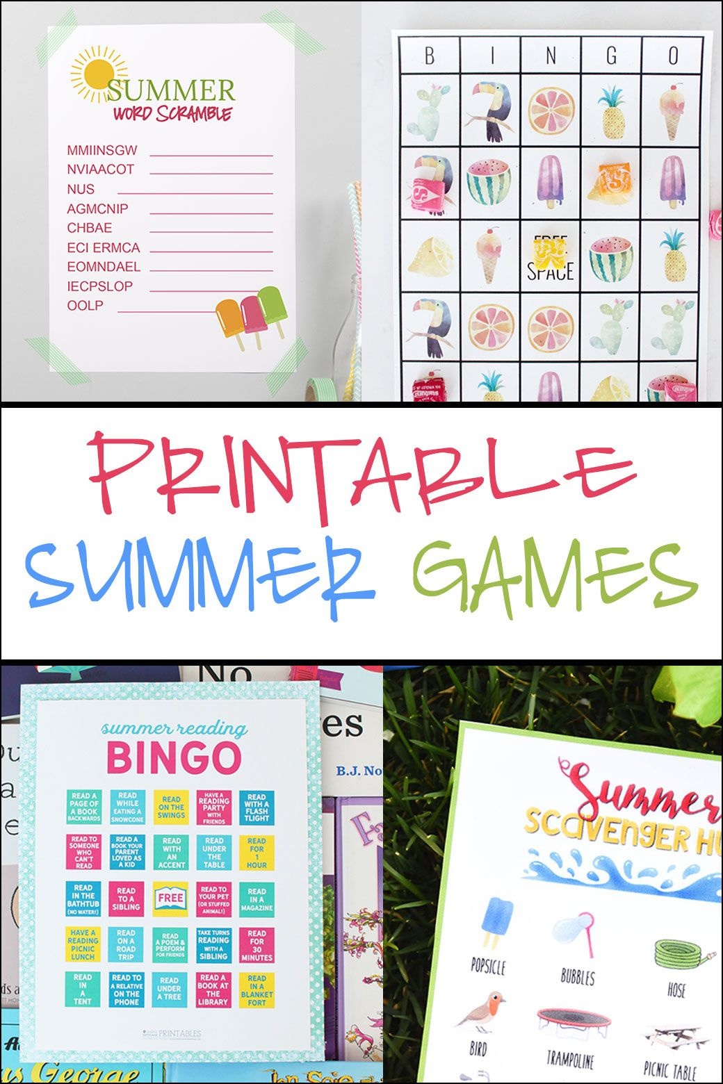Summer Word Scramble | Crafting Chicks Community Board | Reading - Free Printable Summer Games