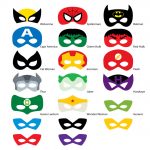 Superhero Mask Template | Free Download Best Superhero Mask Template   Free Superhero Photo Booth Printables