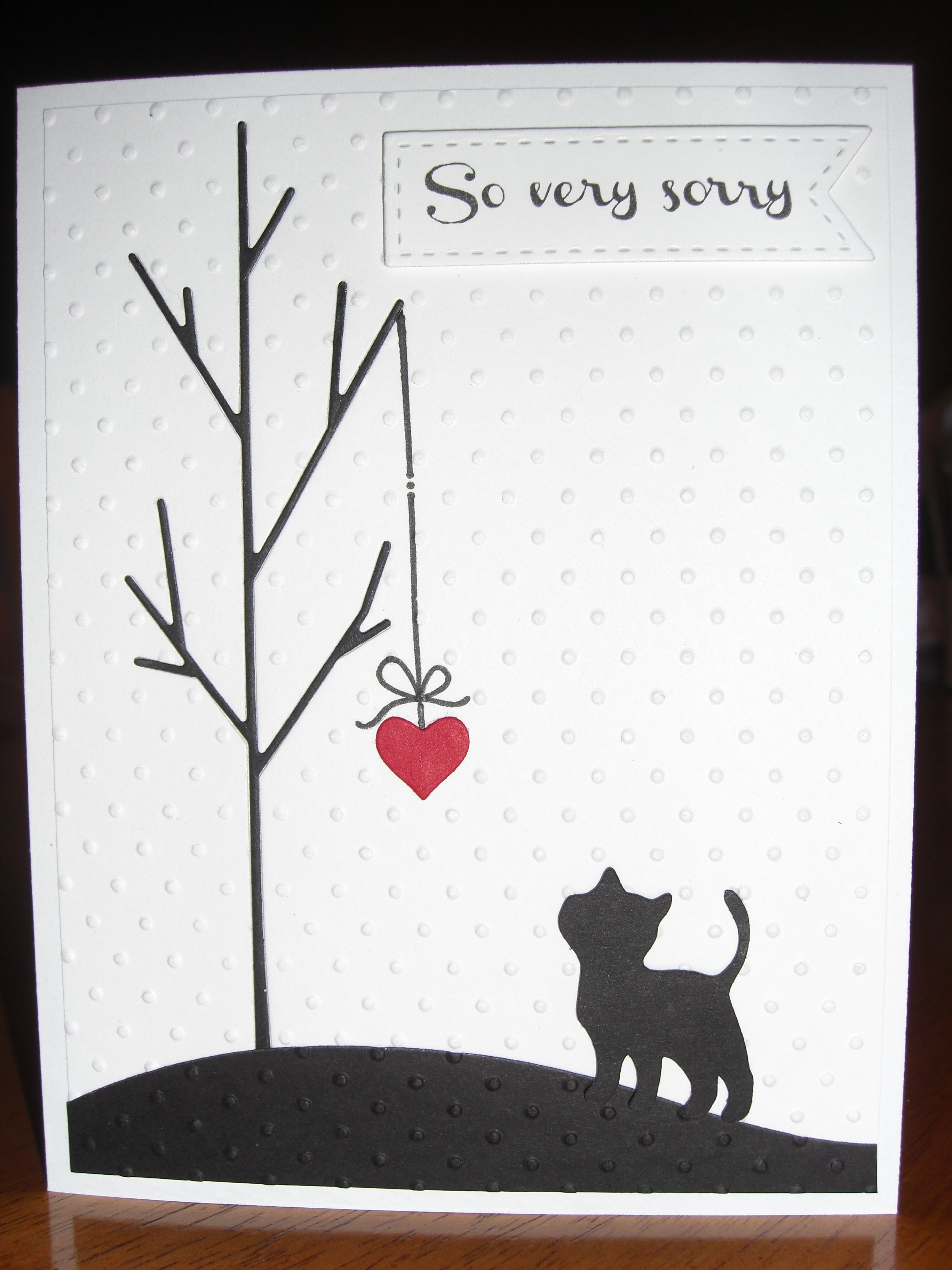Sympathy Card For Loss Of Family Pet: Simon Says Stamp Tree Die - Free Printable Sympathy Cards For Dogs