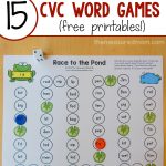 Teach Cvc Words With 15 Free Games!   The Measured Mom   Www Themeasuredmom Com Free Printables