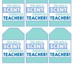Teacher Appreciation Week Ideas + Free Printables | *teacher   Scentsational Teacher Free Printable