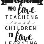 Teacher Quote Free Printable!   A Girl And A Glue Gun   Free Printable Quotes For Teachers