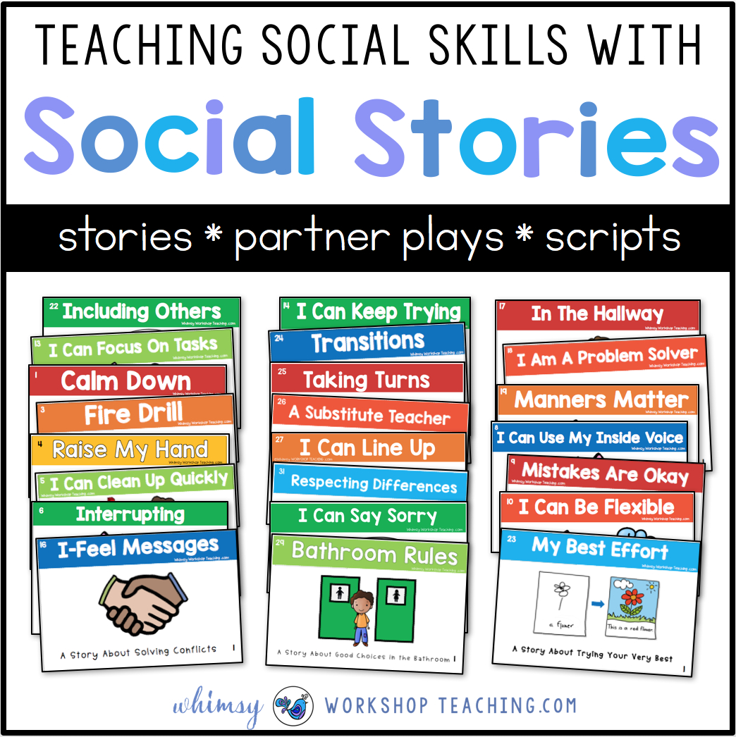 Teaching Social Skills With Social Stories - Whimsy Workshop Teaching - Free Printable Social Skills Stories For Children