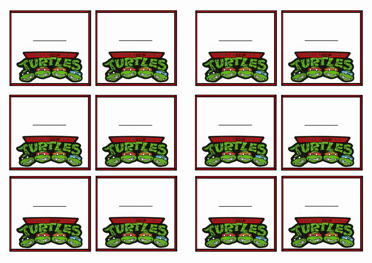 Teenage Mutant Ninja Turtles | - Free Ninja Turtle Printables