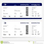 Template Airline Ticket   Tutlin.psstech.co   Free Printable Airline Ticket Template