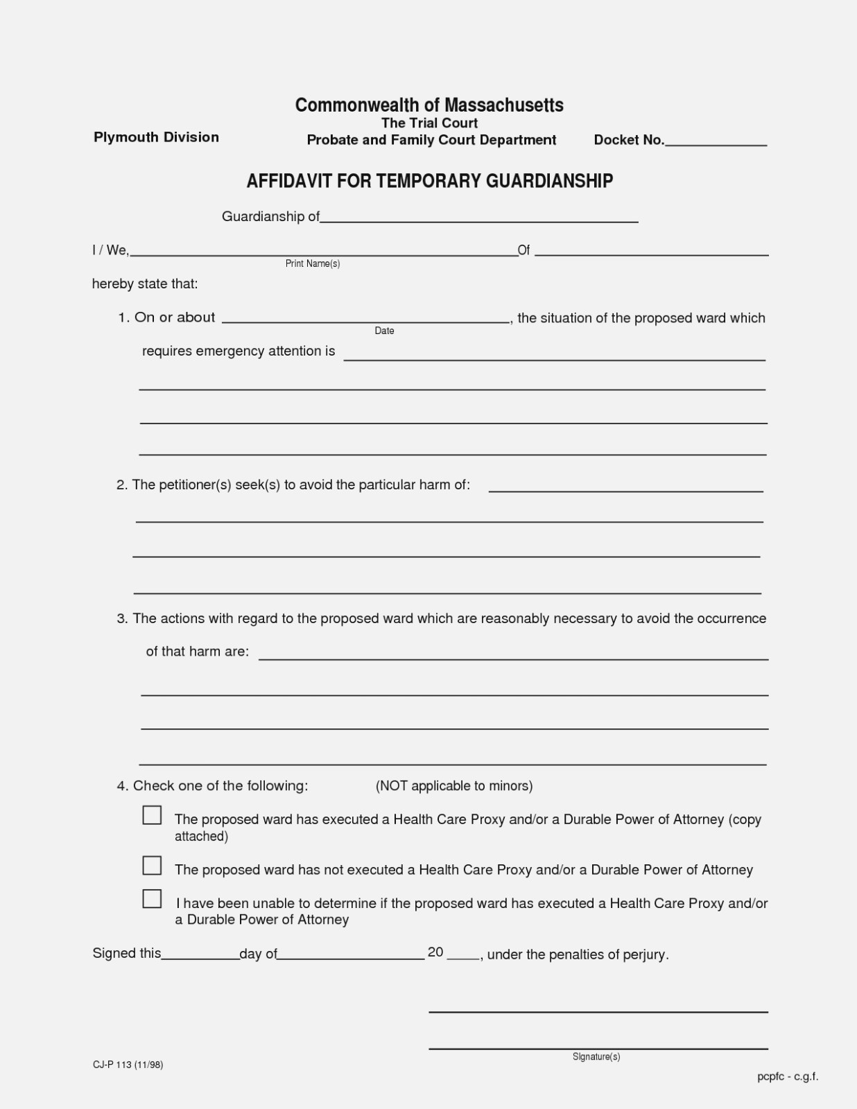 Ten Things You Probably | Realty Executives Mi : Invoice And Resume - Free Printable Temporary Guardianship Form