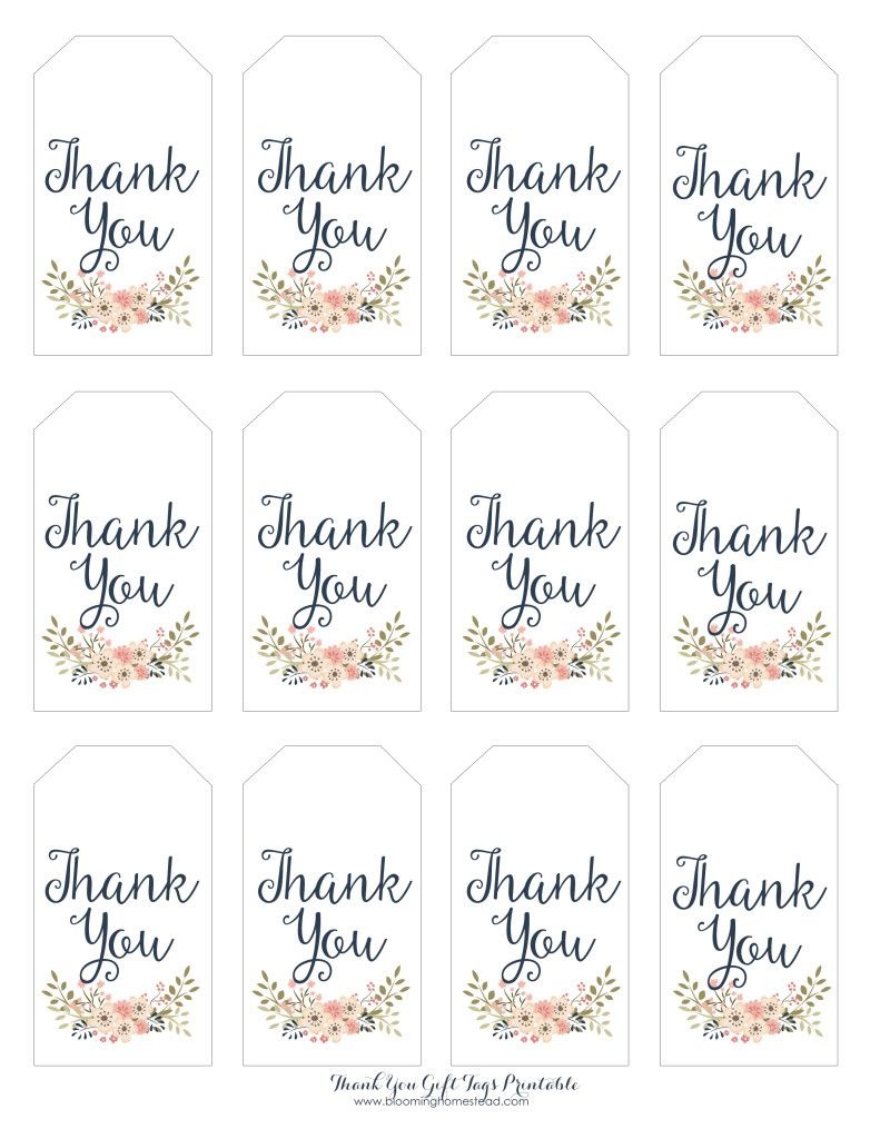 Thank You Gift Tags | Baby Girl Party Ideas | Thank You Tag - Thank You For Coming Free Printable Tags