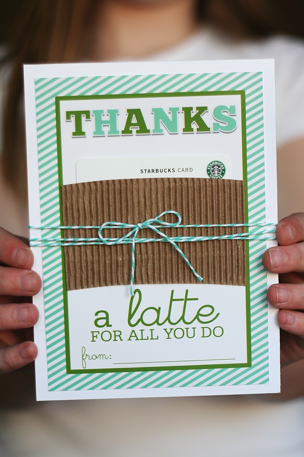 Thanks A Latte Free Printable Free Printable