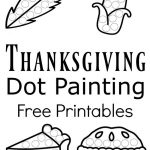 Thanksgiving Dot Painting {Free Printables} | Best Of Kids And   Free Dot Painting Printables