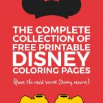 The Best Collection Of Free Disney Coloring Pages | Disney World   Free Disney Printables