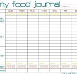 The Best Free Diet Journals   Bariatric Surgery Source   Diet Logs Printable Free