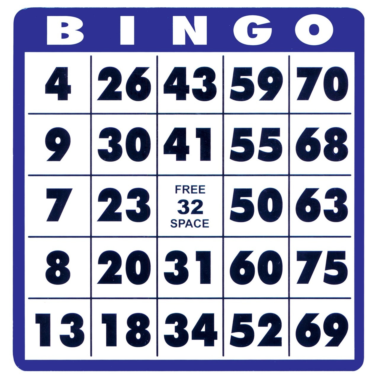 Free Printable Bingo Cards 1 75 Free Printable