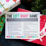 The Christmas Left Right Game (W/printable Story)   It's Always Autumn   Free Printable Left Right Game