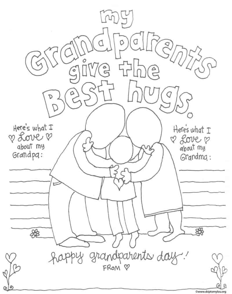 free printable fathers day coloring pages for grandpa