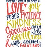 The Fruits Of The Spirit  Free Printable | Crafts   Fruit Of The Spirit Free Printable