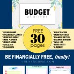 The Ultimate Free Printable 2018 Budget Planner You Need!   Budget Binder Printables 2018 Free