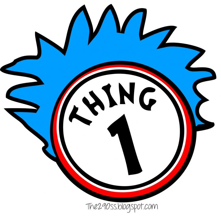 Thing 1 And Thing 2 Free Printable Template