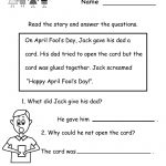 This Is A Reading Comprehension Worksheet Intended To Help Readers   Free Printable Reading Comprehension Worksheets