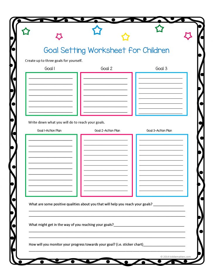 Free Printable Life Skills Worksheets For Adults