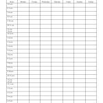 Time Management Weekly Schedule Template E2 80 A6 Bobbies Wish List   Time Management Forms Free Printable