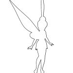Tinkerbell Silhouette Stencil | Tinkerbell Birthday Party   Tinkerbell Pumpkin Stencils Free Printable