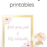 To Travel & Beyond   10 Sign Ideas To Have At Your Wedding & Free   Free Wedding Printables