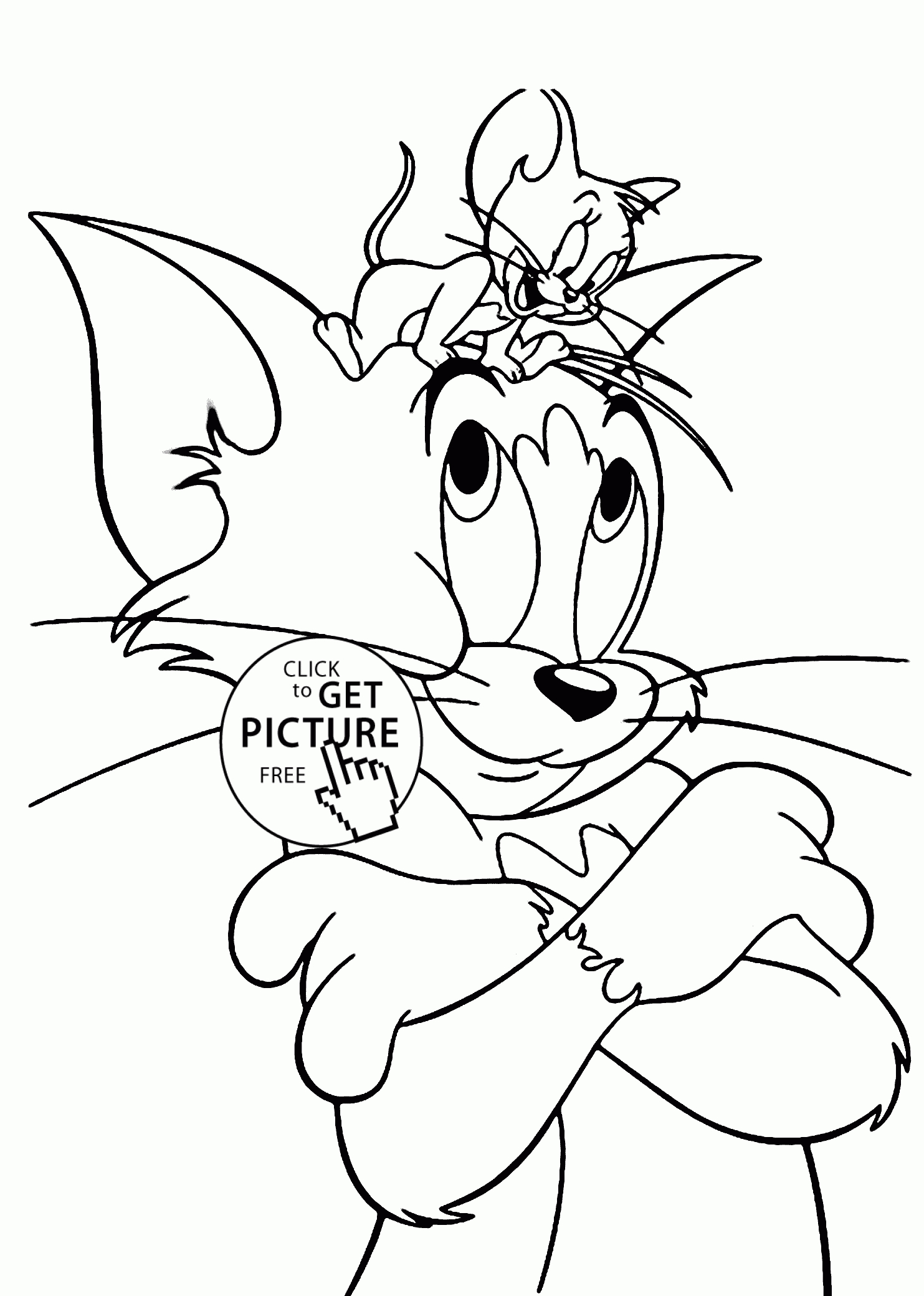 Free Printable Tom And Jerry Coloring Pages Free Printable