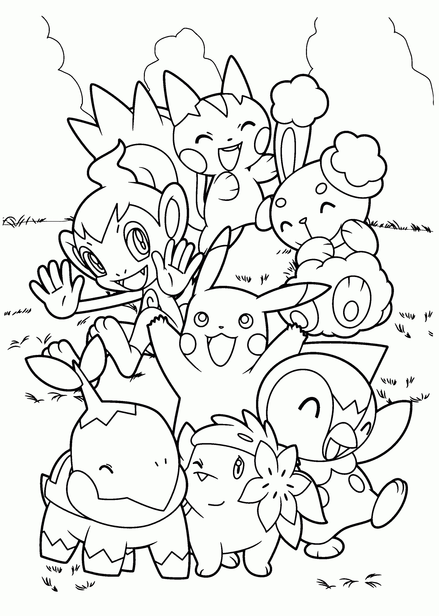 Top 90 Free Printable Pokemon Coloring Pages Online | Pokemon - Free Printable Pokemon Coloring Pages