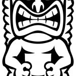 Totem Pole Coloring Pages Free | View Similar Images More From   Tiki Coloring Pages Free Printables