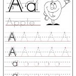 Trace Letter A For Preschool | Kids Stuff Organization | Preschool   Free Printable Letter Tracing