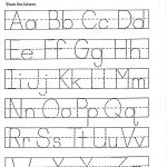 Trace Letter Worksheets Free | Reading And Phonics | Pre K Math   Free Pre K Printables