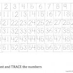 Trace The Number 1 59 Worksheet | Homeschool | Numbers 1 100   Free Printable Tracing Numbers 1 50