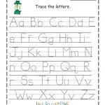 Tracing Letter Worksheets Free Printable Not Only Letter Tracing   Free Letter Printables For Preschool