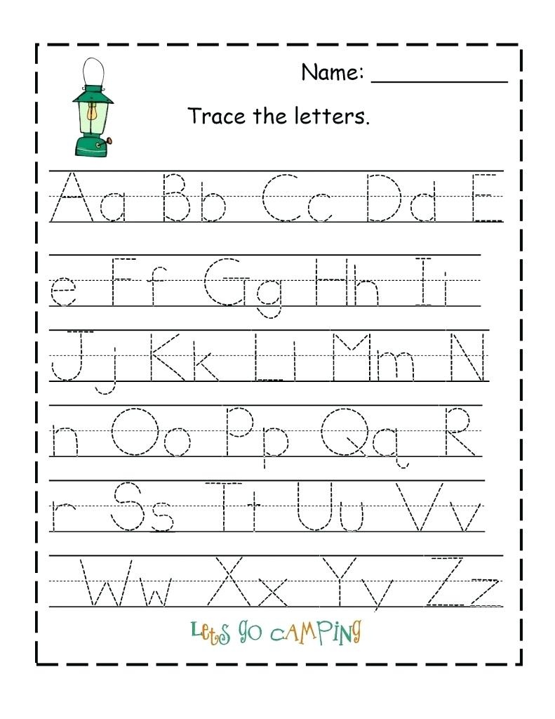 Tracing Letter Worksheets Free Printable Not Only Letter Tracing - Free Letter Printables For Preschool